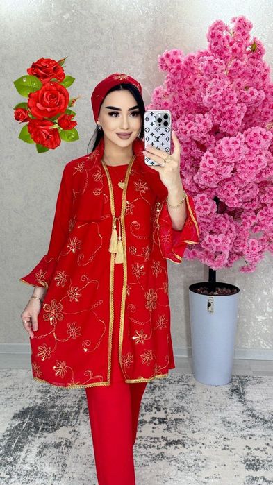 Летнее платье. Yozgi koylak