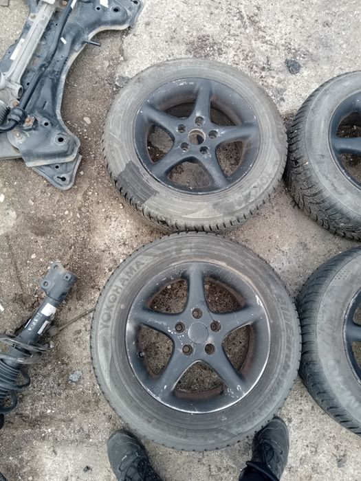 Лята джанта 15 опел Opel с зимни гуми Yokohama 195/65/15 dot 22g 7mm