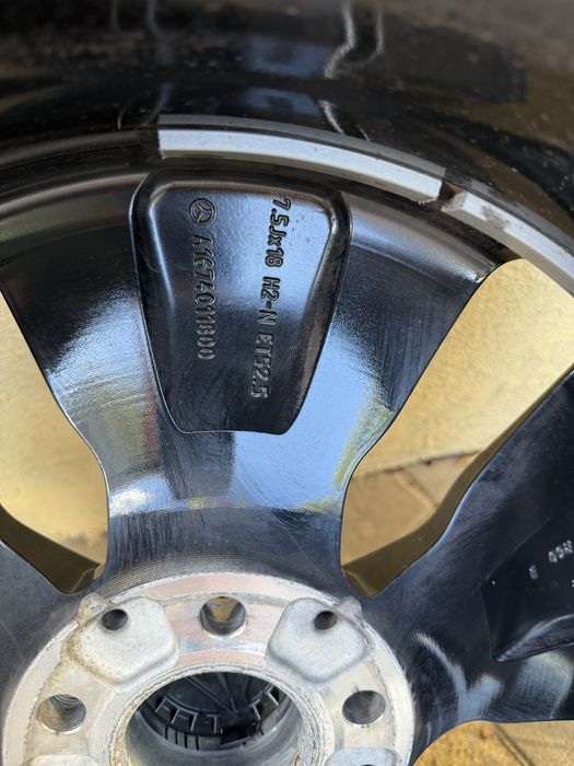 Set roti originale Mercedes GLE W167 cu anvelope all season Michelin