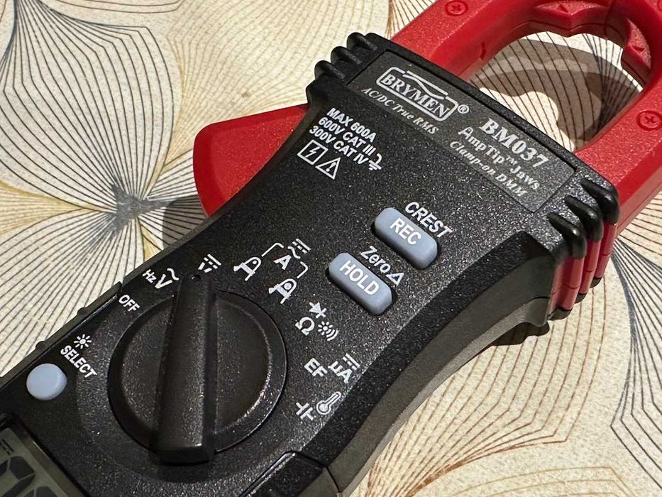 True RMS AC/DC Амперклещи BRYMEN - BM 037