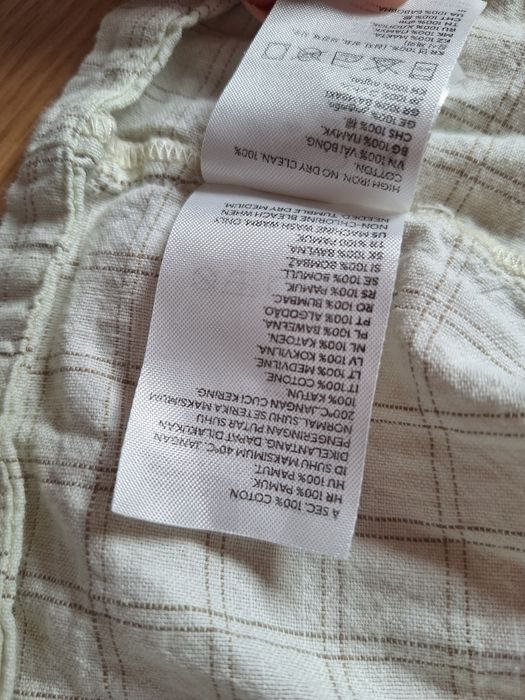 2 cămăși băieți bumbac h&m 2-3ani