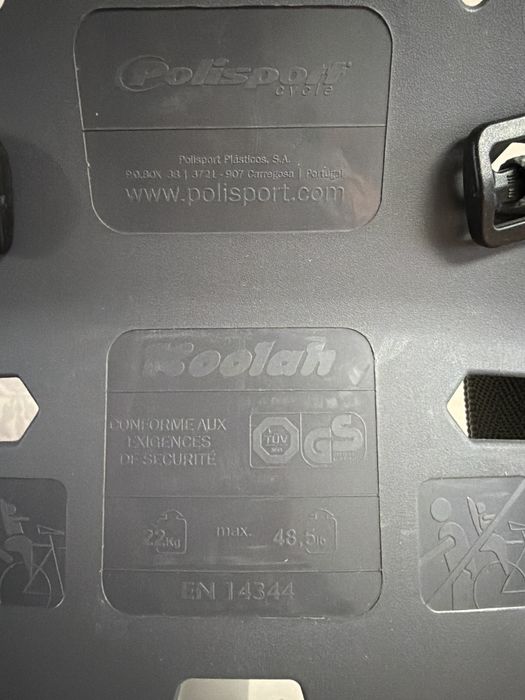 Детское велокресло Polisport