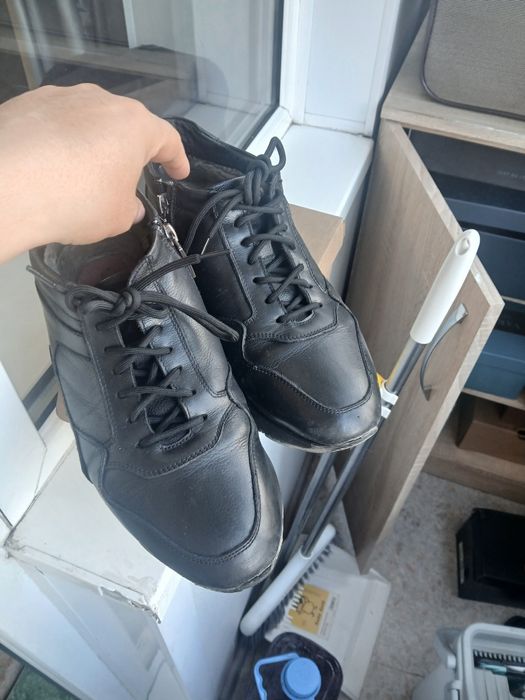 Мужские ботинки кожанн