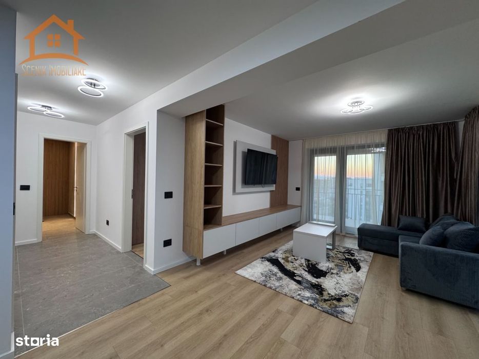 Coresi Avantgarden, apart cu doua camere - open space - prima inchirie