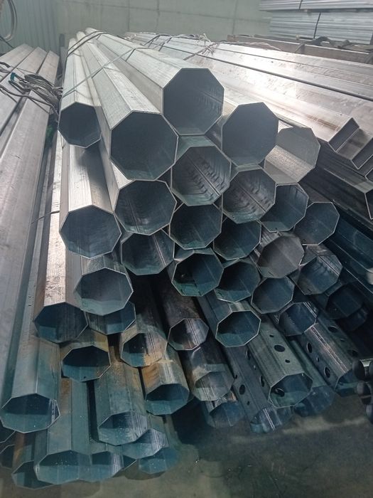 Teava pătrată hexagon 6m înălțime