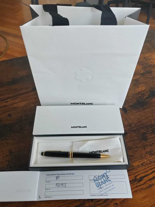 Montblanc Meisterstück Classique Gold-Coated – pix original nou + garanție