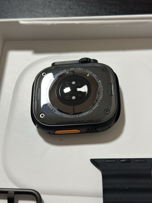 Apple watch ultra 3 ocean band black titanium garantie