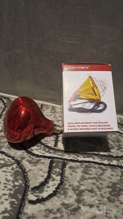 Лампа инфракрасная. Lampa qizil 100вт.150вт.250вт.275вт
