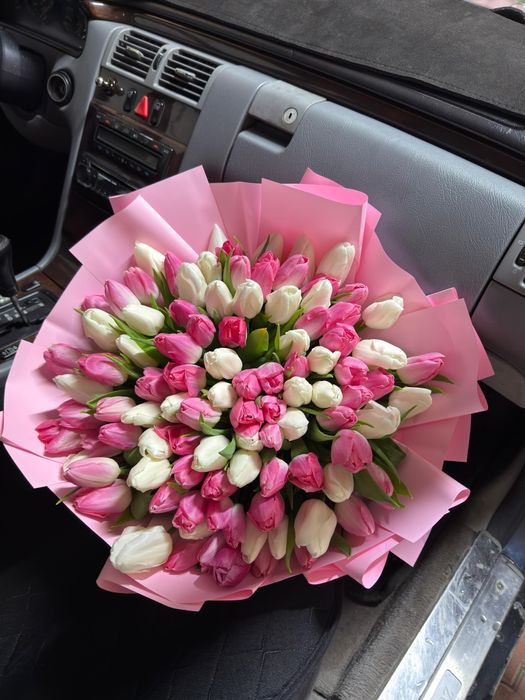 Тюльпан 101 штук