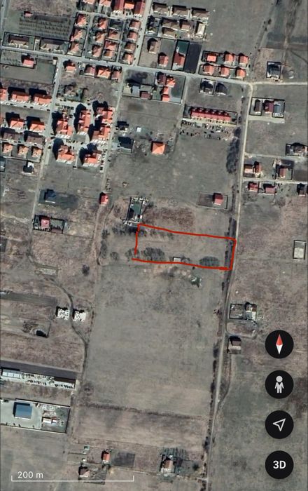 Vand teren intravilan intre Sebes-Petresti