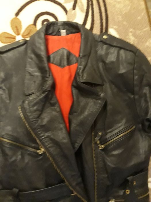 Дамско яке естествена кожа