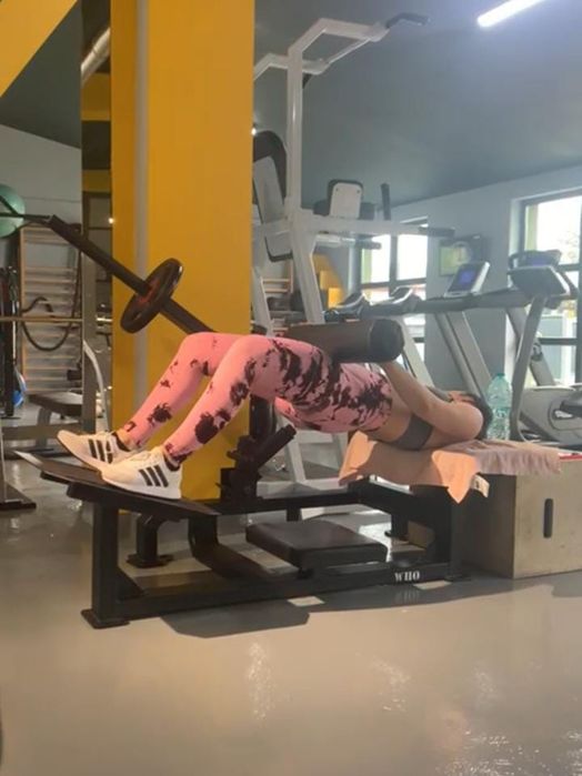 Hip thrust aparat pentru mușchii fesieri aparate fitness