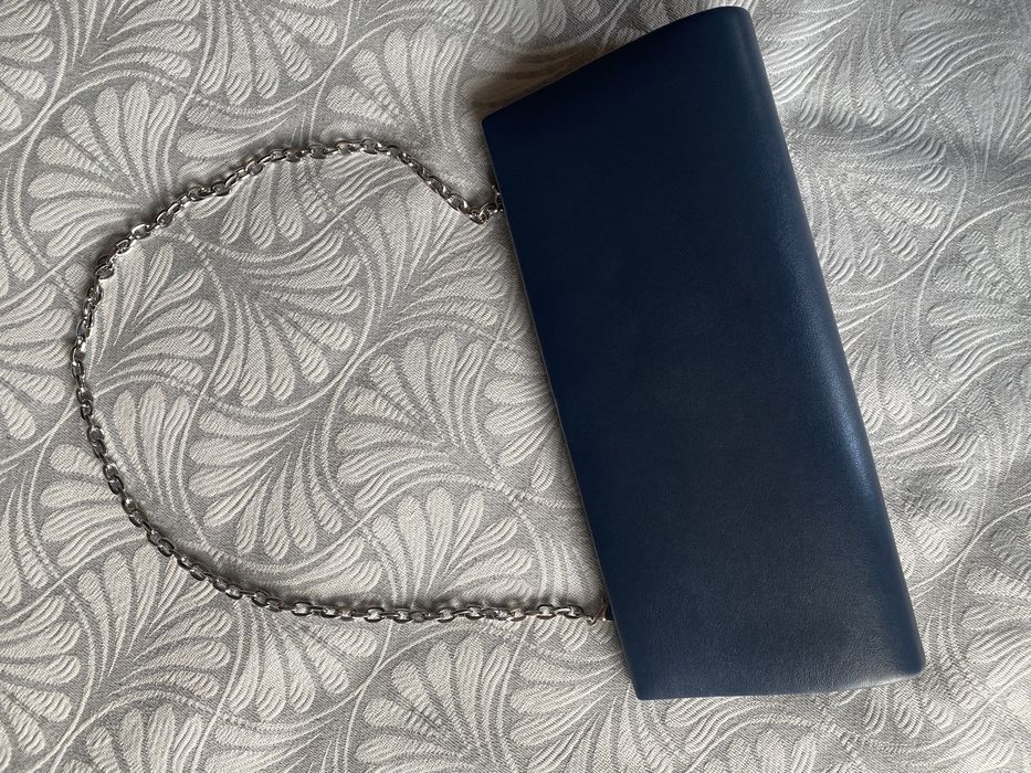 НОВ Дамски Клъч (тъмносин)