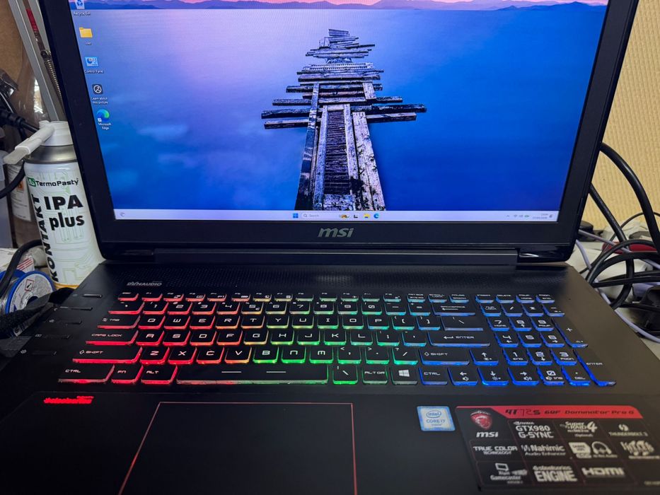 Laptop gaming msi  gt72s 6qf dominator pro g