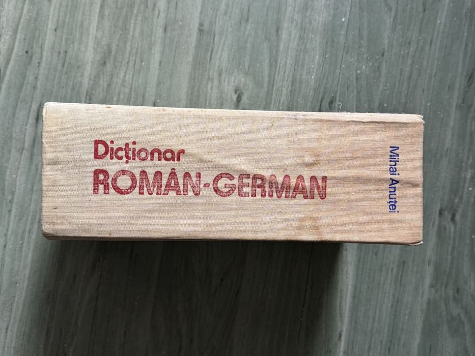 Dictonar roman-german, Mihai Anutei