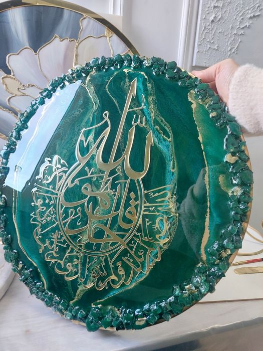 Epoksid smoladan kartina va soatlar / Часы и картины из эпоксидный смо