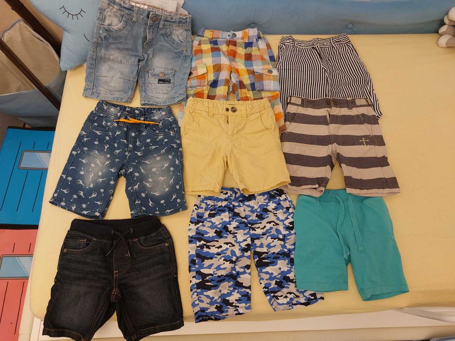 Lot pantaloni scurti baiat 104/110