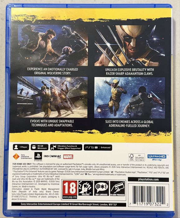 Wolverine за PS5