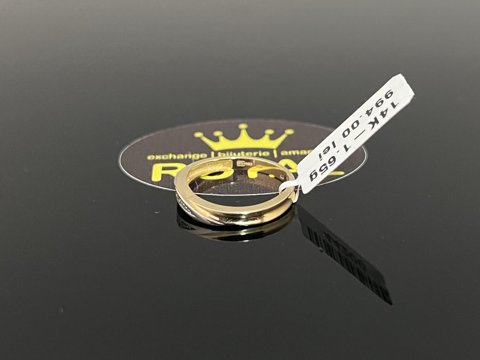Bijuteria Royal CB : Inel dama aur nou 14k 1,65gr