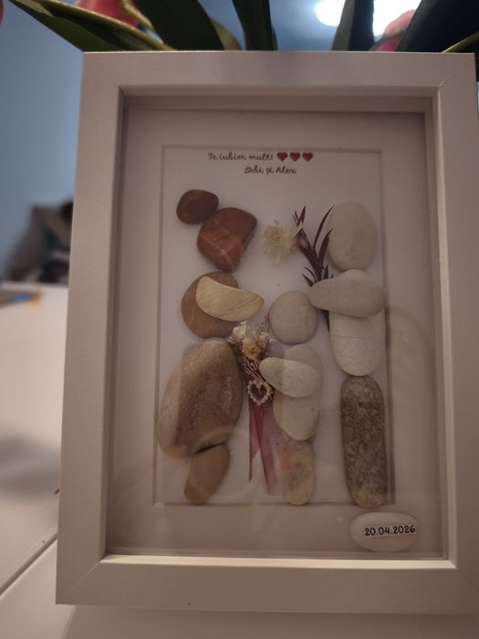 Tablouri handmade personalizat din pietre
