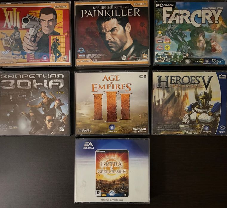 Игры на дисках для ПК