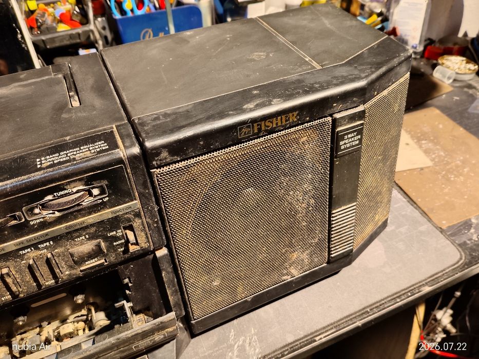 Radio casetofon Fisher model Ph-w803rlo
