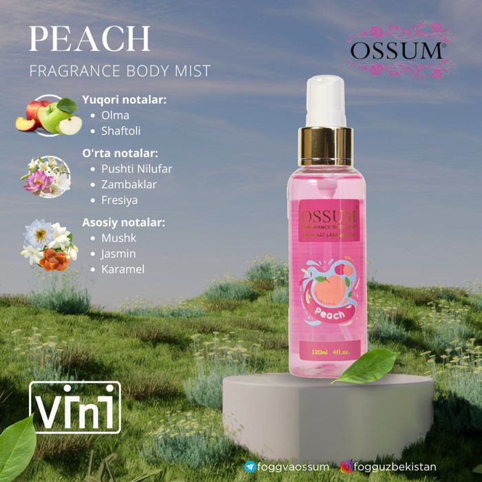 Fogg & Ossum боди спрей для тела