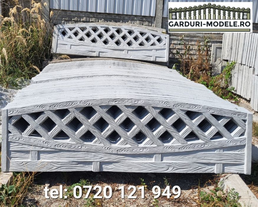 Garduri din placi beton