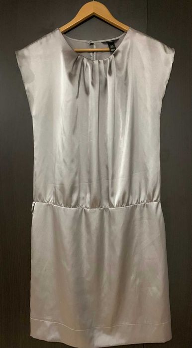 Doua rochite pentru ocazii H&M argintiu/turcoaz