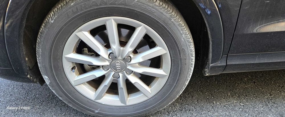 Jante aliaj cu cauciucuri uzate de vara