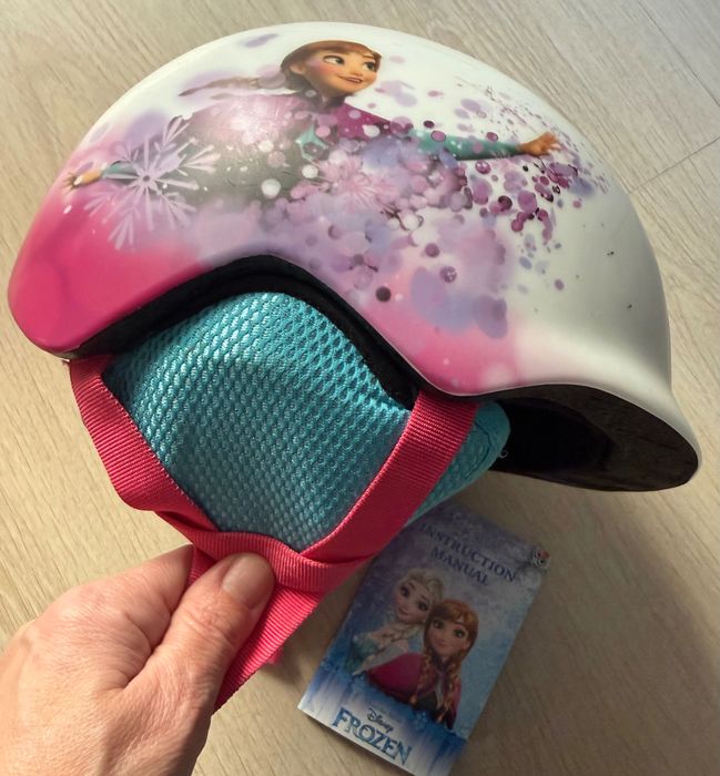 Casca schi fete Frozen Elsa ski măr S 48-51 cm