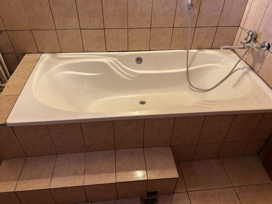 Vand cada fibra alba si boiler  electric 80 l