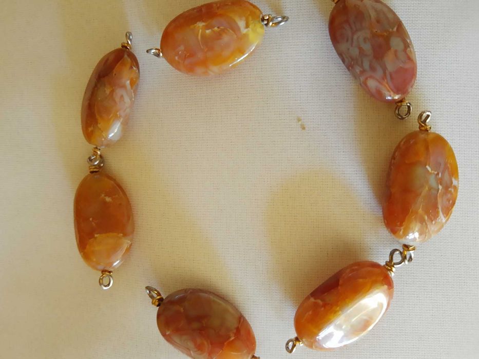 Кехлибар,старинен,естествени камъни,комплект,Уникален,неповторим