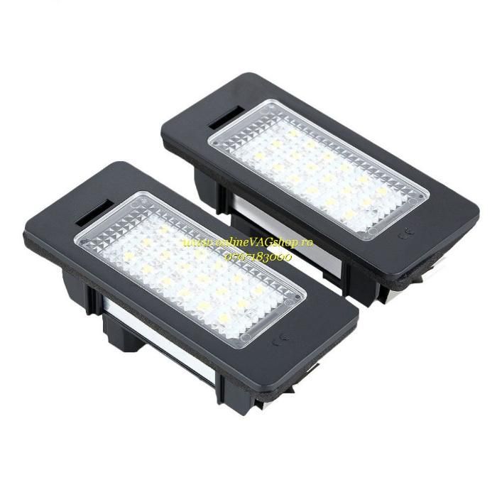 Set lampi numar LED BMW E90 E60 E61  E70 E71, E39, E91, E92, E93