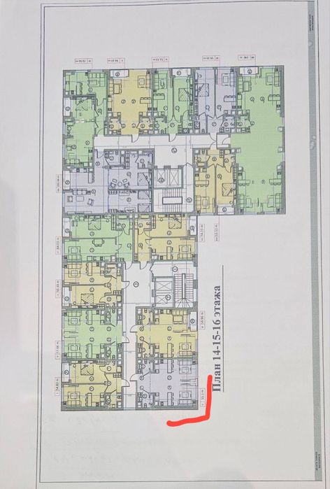 Продается 2х студия 55 кв.м., Новостройка Жк "Black Tower"