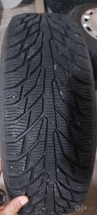 Зимние шины Petlas 195/60R15 (Турция) в  хорошем состоянии