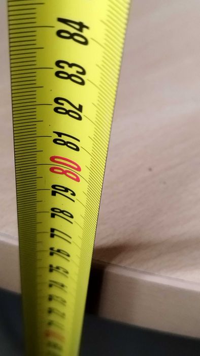 Маси кръгла ф-90см и квадратна 80/80см с метален крак