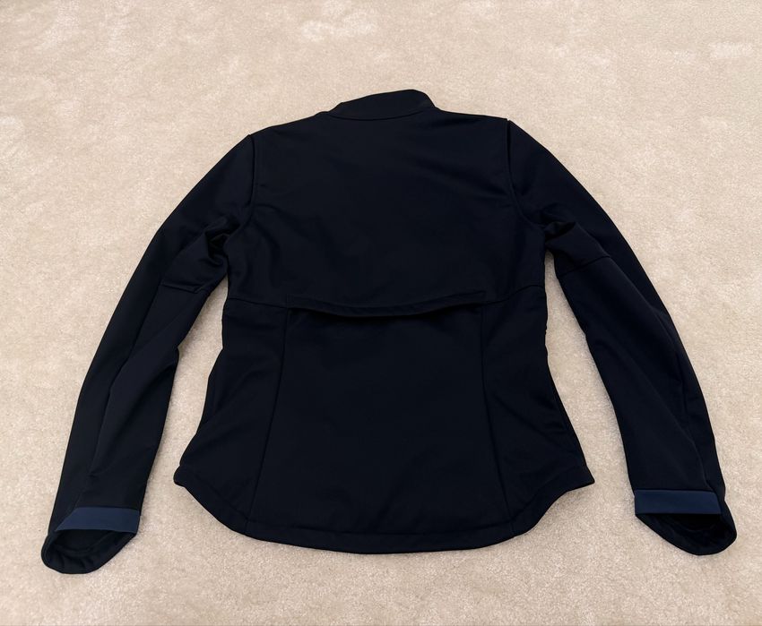 Jacheta echitatie Fouganza Softshell - bleumarin inchis, S