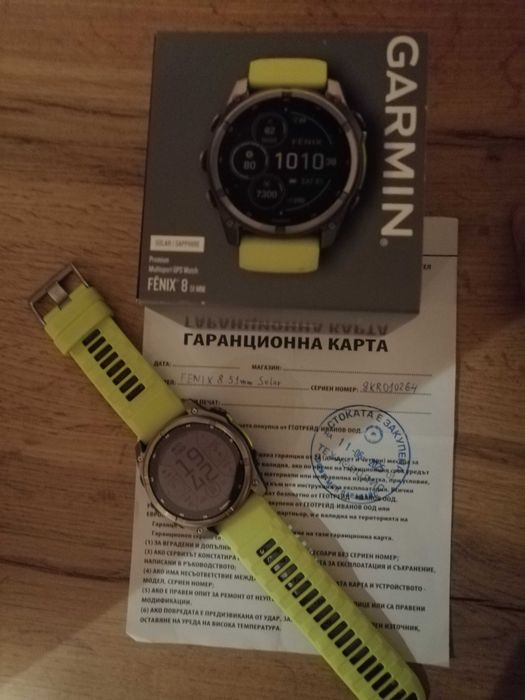 Garmin fenix 8 solar