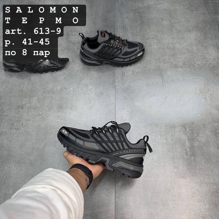 Кроссовки Solomon термо зима качество премиум класса