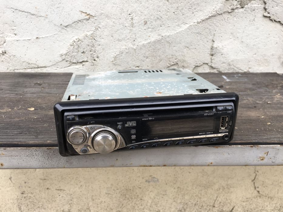 Radio CD Casetofon Auto JVC KD-G351 AUXILIAR CD USB 50Wx4