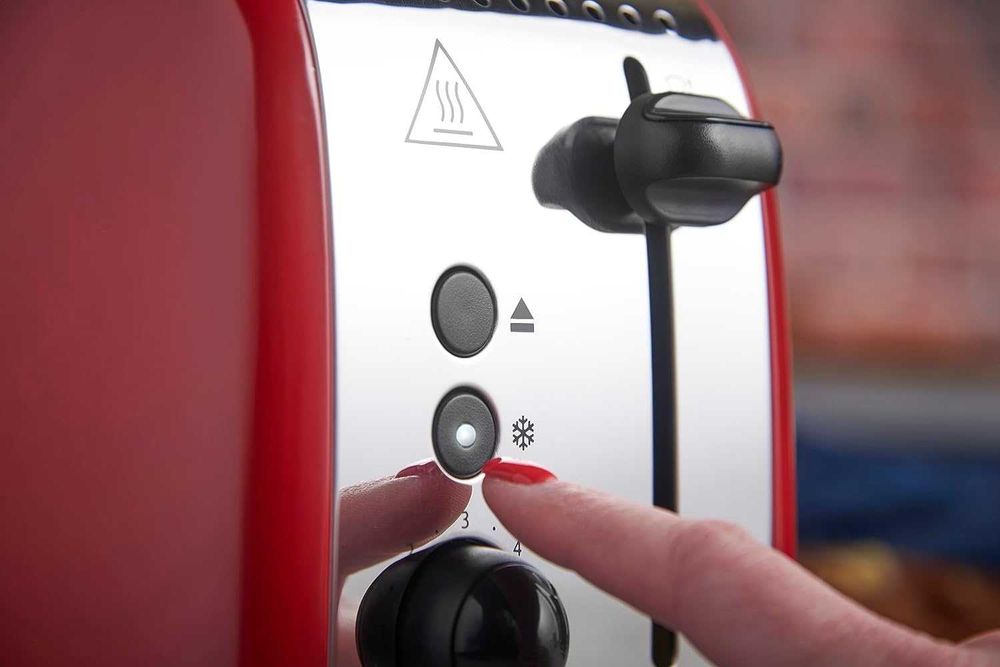 Тостер Russell Hobbs Colors Plus 26554-56, 1600 W, 2 филийки, 6 степени, Бързо препичане