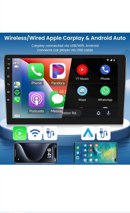 Navigaţie Android 2G + 64G, 2 DIN, VW Polo