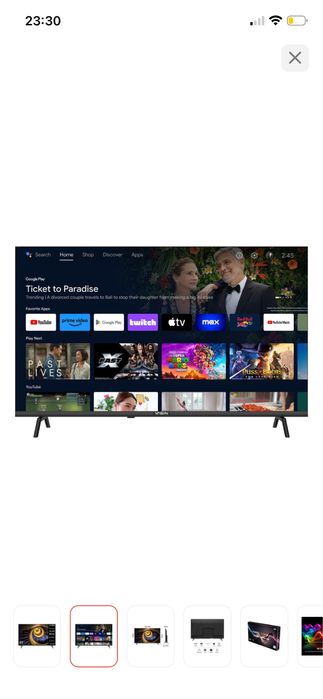 Телевизор 65, YASIN 165см