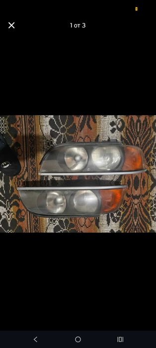 BMW E39 фарове преди фейса