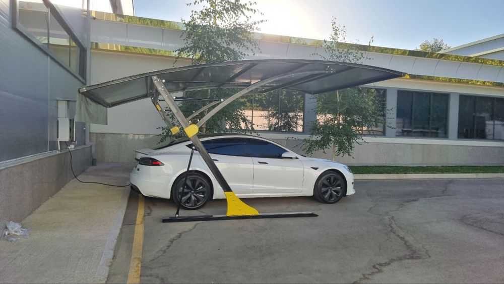 Навесы, Навес дла Машины, металлоконструция