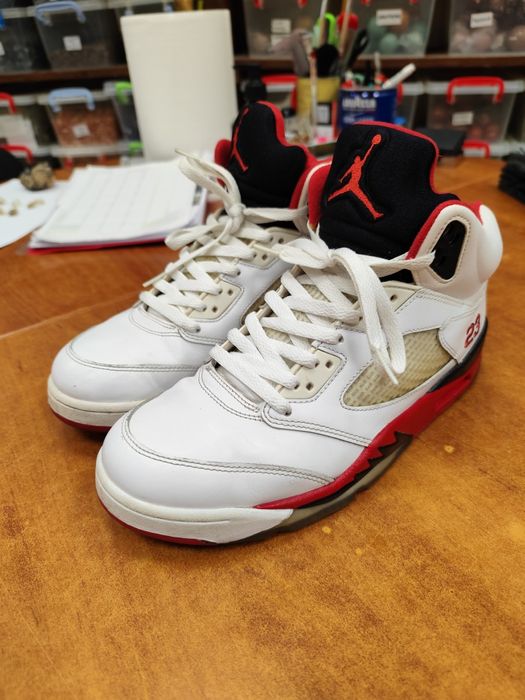 Air Jordan 5 Fire Red размер 43