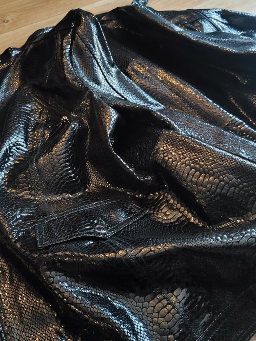 Cardigan geaca Snake Skin piele DAMA Custom M