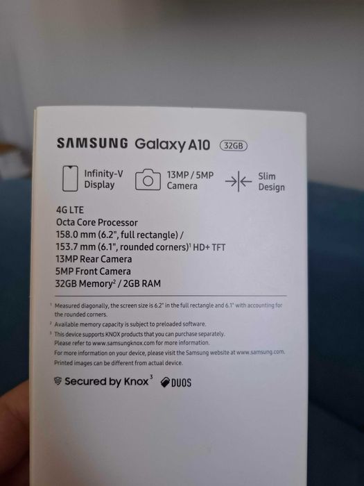 Samsung Galaxy A10 2 сим карти