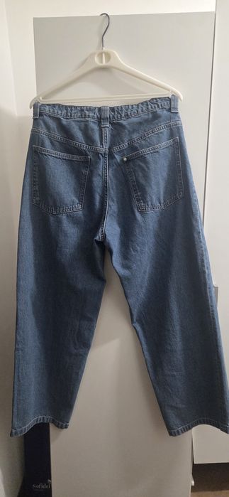 Blugi H&m,model baggy marimea 13 -14 ani,164cm,purtati o singura  data
